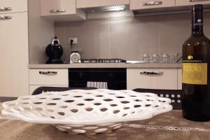Kuhinja ili čajna kuhinja u objektu A casa di Tony Sicilian Holidays Black