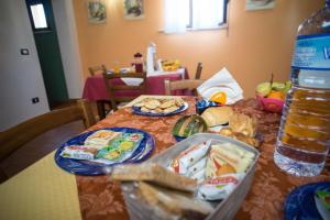 Cibo presso il bed & breakfast o nelle vicinanze