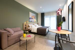Χώρος καθιστικού στο Hotel Forum Garni +37 φωτογραφίες