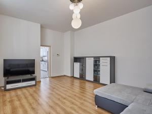 TV a/nebo společenská místnost v ubytování Apartament Olga