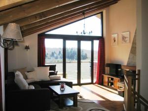 Posezení v ubytování Chamkoria Chalets