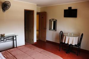 Cama ou camas em um quarto em Hotel Bohemia
