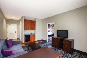 Televízia a/alebo spoločenská miestnosť v ubytovaní La Quinta by Wyndham Baton Rouge Denham Springs