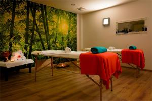 Spa dan/atau pusat kesehatan di Wellness Hotel Lužan