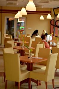 Area tempat duduk di Wellness Hotel Lužan
