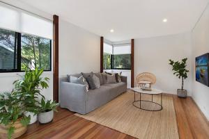 Posezení v ubytování Canopy 1