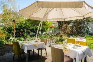 Zahrada ubytování Hetzel Hotel Stuttgart