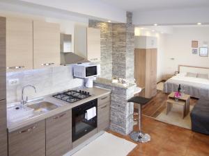 Kuchyňa alebo kuchynka v ubytovaní Apartment Petra i Nikola