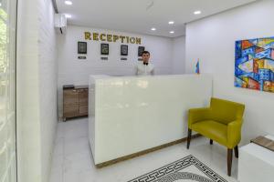 Lobbyen eller receptionen på Basharu resort
