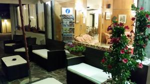 Istumisnurk majutusasutuses Albergo Al Cacciatore