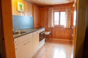Eldhús eða eldhúskrókur á Bio-Hotel Saladina