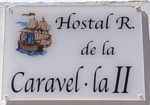 Certyfikat, podpis lub inny dokument wystawiony w obiekcie Hostal de la Caravel-la