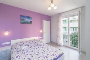 Posteľ alebo postele v izbe v ubytovaní Lavanda Zadar - NEW apartment