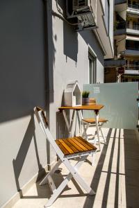 A balcony or terrace at The Modern Suite