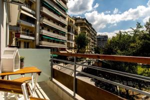 Balkón alebo terasa v ubytovaní The Modern Suite