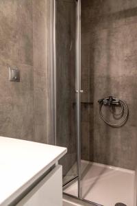 A bathroom at The Modern Suite