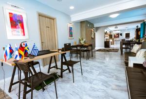 Posezení v ubytování Gregory Comfort Hotel