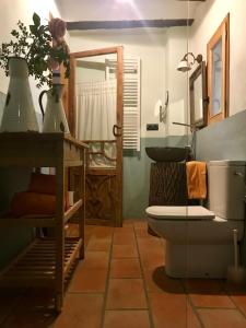 Ett badrum på Casa Mingot SXVI Anciles Benasque