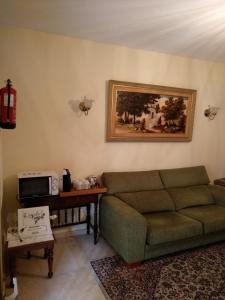 Posezení v ubytování HOTEL CORINTO