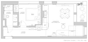 Plán poschodí v ubytovaní Rajska Blue Luxury Apartment