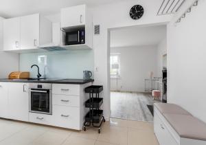 Kuchyňa alebo kuchynka v ubytovaní Apartament przy Bulwarze