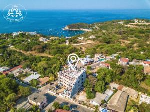 A bird's-eye view of Casa Puerto Bonito & Private Coworking