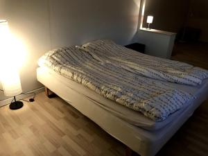 Postel nebo postele na pokoji v ubytování Genner Bygade 18 Feriehus
