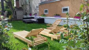 Zahrada ubytování Apartmani Mario