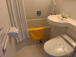 Um banheiro em Toya Kanko Hotel