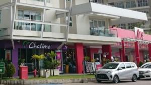 O edifício em que o apartamento se localiza