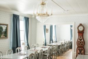 Restaurace v ubytování Snöå Bruk Hotell och konferens