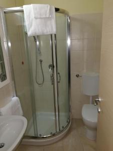 Koupelna v ubytování HOTEL COLLI FIORITI