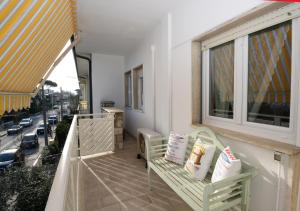 En balkon eller terrasse på Il Don Minzoni 98 "Casa Vacanze"