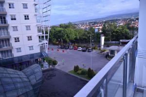 O edifício em que o apartamento se localiza