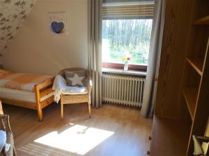 Postel nebo postele na pokoji v ubytování Ferienwohnung Schneemann + 37 fotografií