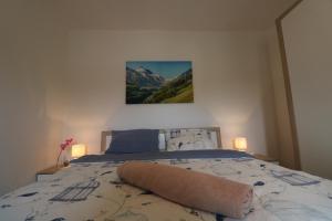 Posteľ alebo postele v izbe v ubytovaní Apartman La maison