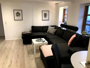 Posezení v ubytování Genner Bygade 22 Feriehus