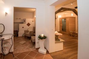 Koupelna v ubytování Landhaus Trinker + 37 fotografií