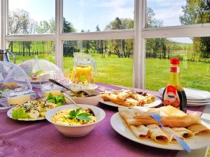 Mat på bed-and-breakfastet eller i nærheten