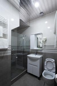 Koupelna v ubytování Hotel Avenue 106