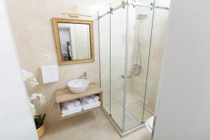 Koupelna v ubytování San Mihael luxury rooms 1 + 23 fotografií