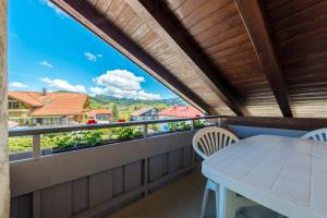 Balkón nebo terasa v ubytování Hotel Neudeck