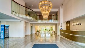 Vstupní hala nebo recepce v ubytování Hotel White