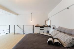 Postel nebo postele na pokoji v ubytování Petaling Jaya Private Cinema @ JF Home + 8 fotografií