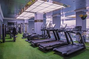 Fitnes oz. oprema za telovadbo v nastanitvi Luxury Inkari Hotel
