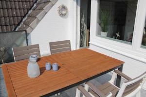 Balkón nebo terasa v ubytování Ferienwohnung Dons