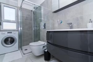 Kúpeľňa v ubytovaní apartman Marin
