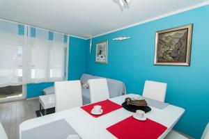 Posteľ alebo postele v izbe v ubytovaní apartman Marin