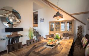 Posezení v ubytování The Vaujany Mountain Lodge
