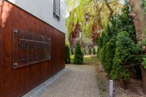 Vonkajšia záhrada v ubytovaní Happy Stay Comfort Apartment By the Beach